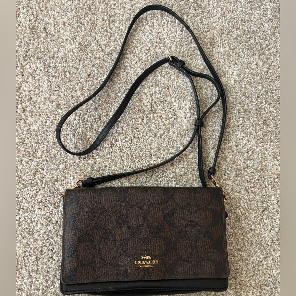 Coach Brown Crossbody Bag